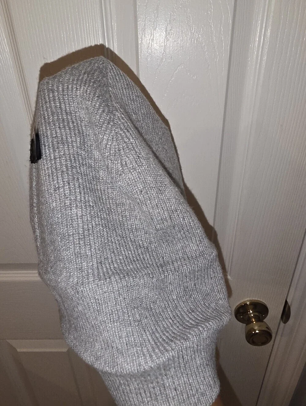 NWT- Unisex Mackage Ribbed Beanie - Gray